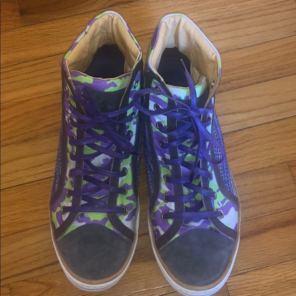 Robert Graham HIZZA Men’s Chukka High Top sneakers